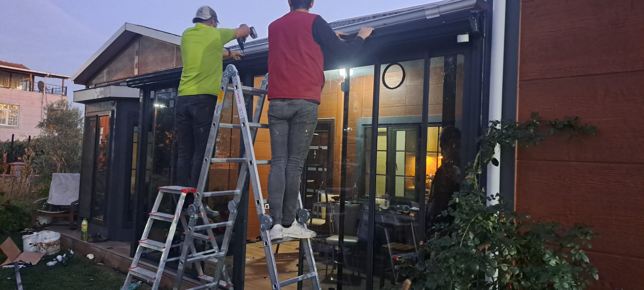 TEMPERLİ ISICAM_ SÜRGÜLÜ SİSTEM KIŞ BAHÇESİ